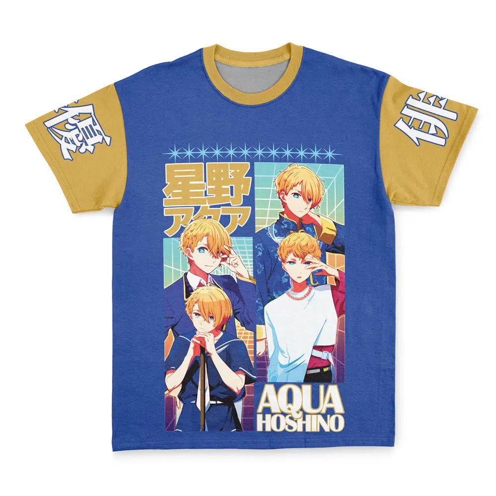 Aqua Hoshino Oshi no Ko Streetwear T-Shirt