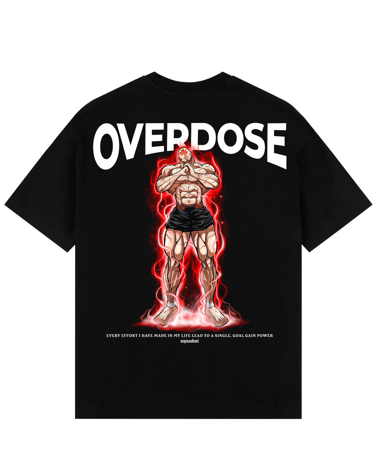 "Jack X Overdose - BAKI" Oversize T-Shirt