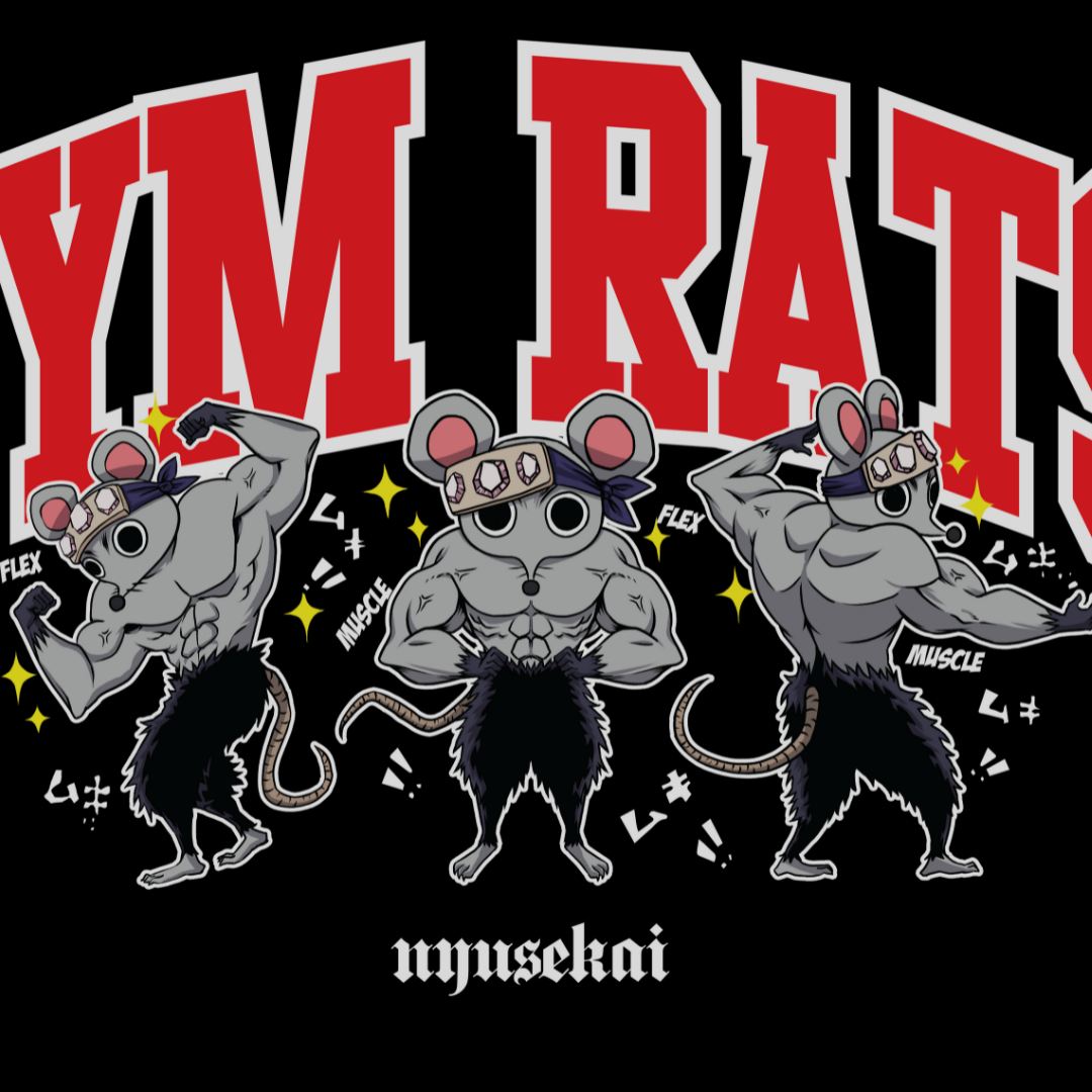 "Gym Rats - Demon Slayer" Hoodie