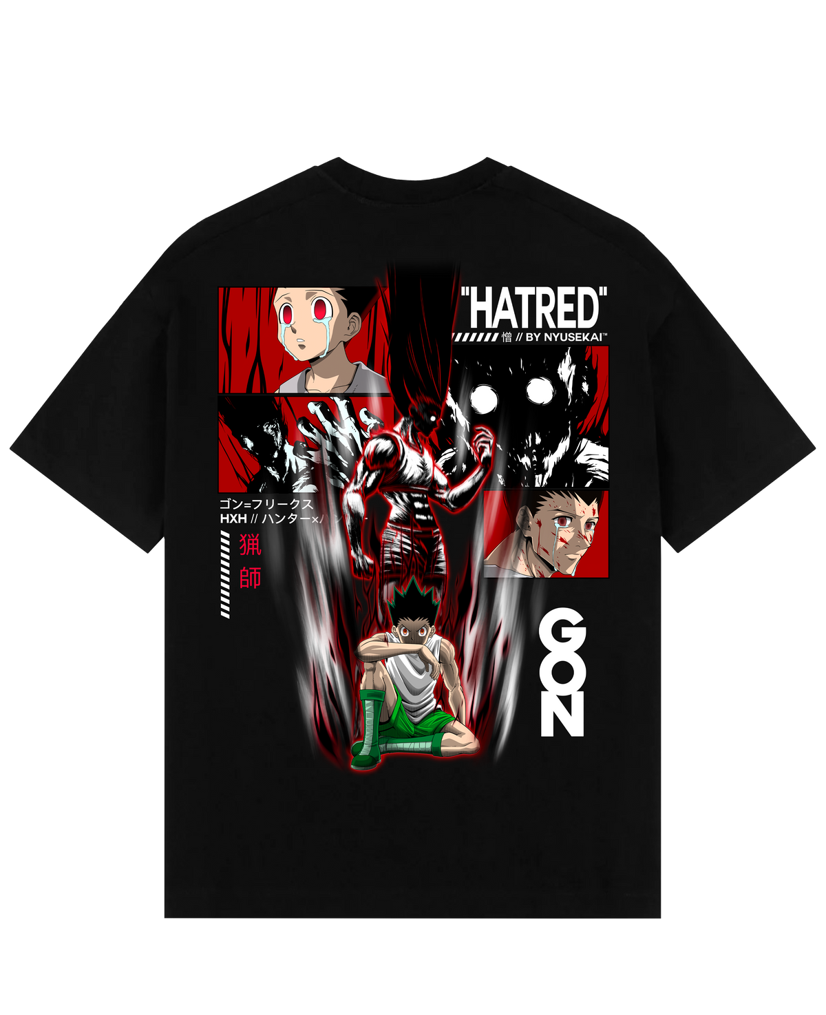 "Gon X Rage - Hunter X Hunter" Oversized T-Shirt