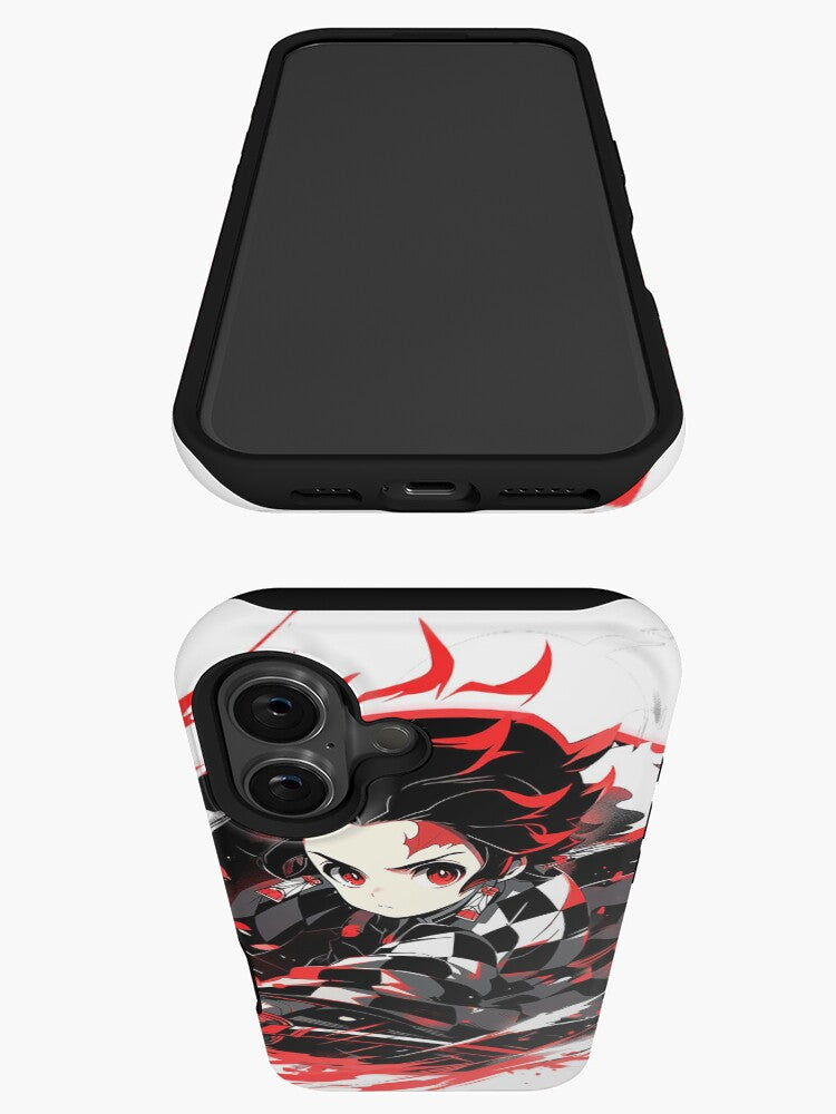 Nysekai "Tanjiro V1" Demon Slayer iPhone 11Pro-16Pro Tough Case