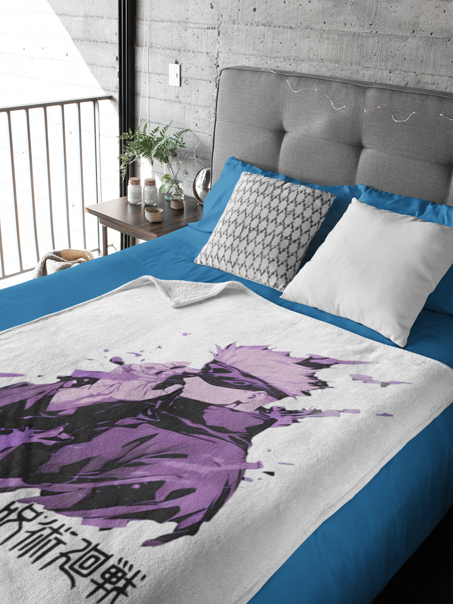 Nysekai "Gojo Satoru V1 - Jujutsu Kaisen" Blanket