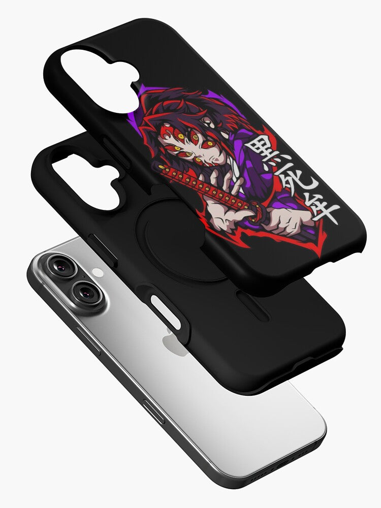 Nysekai "Kokushibo Strongest" Demon Slayer iPhone 11-16 Phone Case