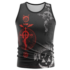 Edward Elric Transmutation Circle Fullmetal Alchemist Tank Top