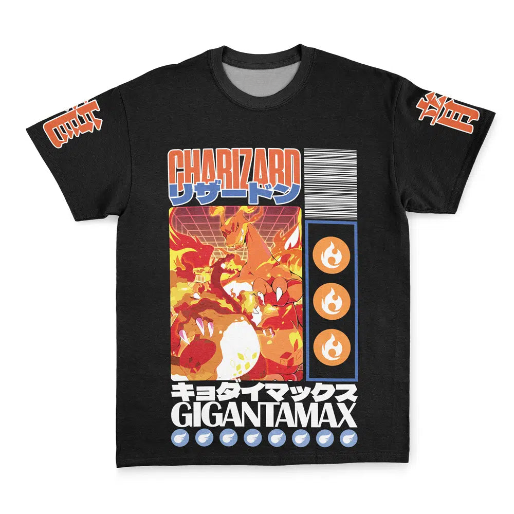 Gigantamax Charizard Pokemon Streetwear T-Shirt