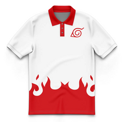 4th Hokage Naruto Polo Goft Shirt