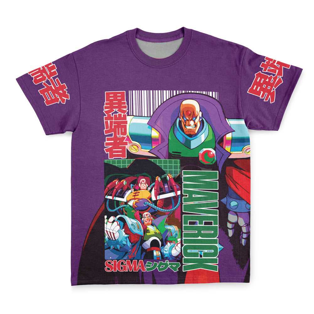 Sigma Mega Man Streetwear T-Shirt