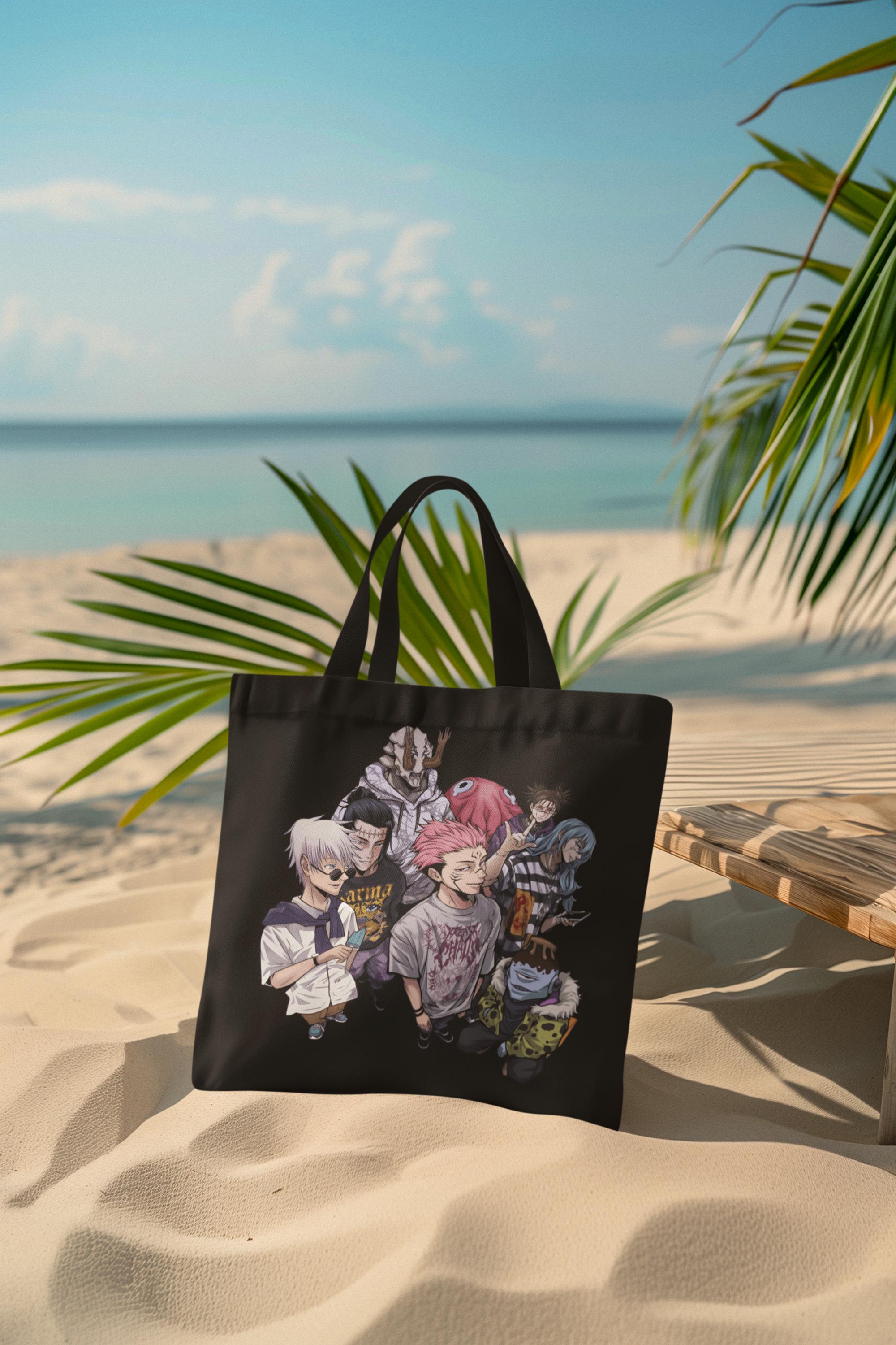 Nysekai "Shibuya Swag Team - Jujutsu Kaisen" Tote Bag