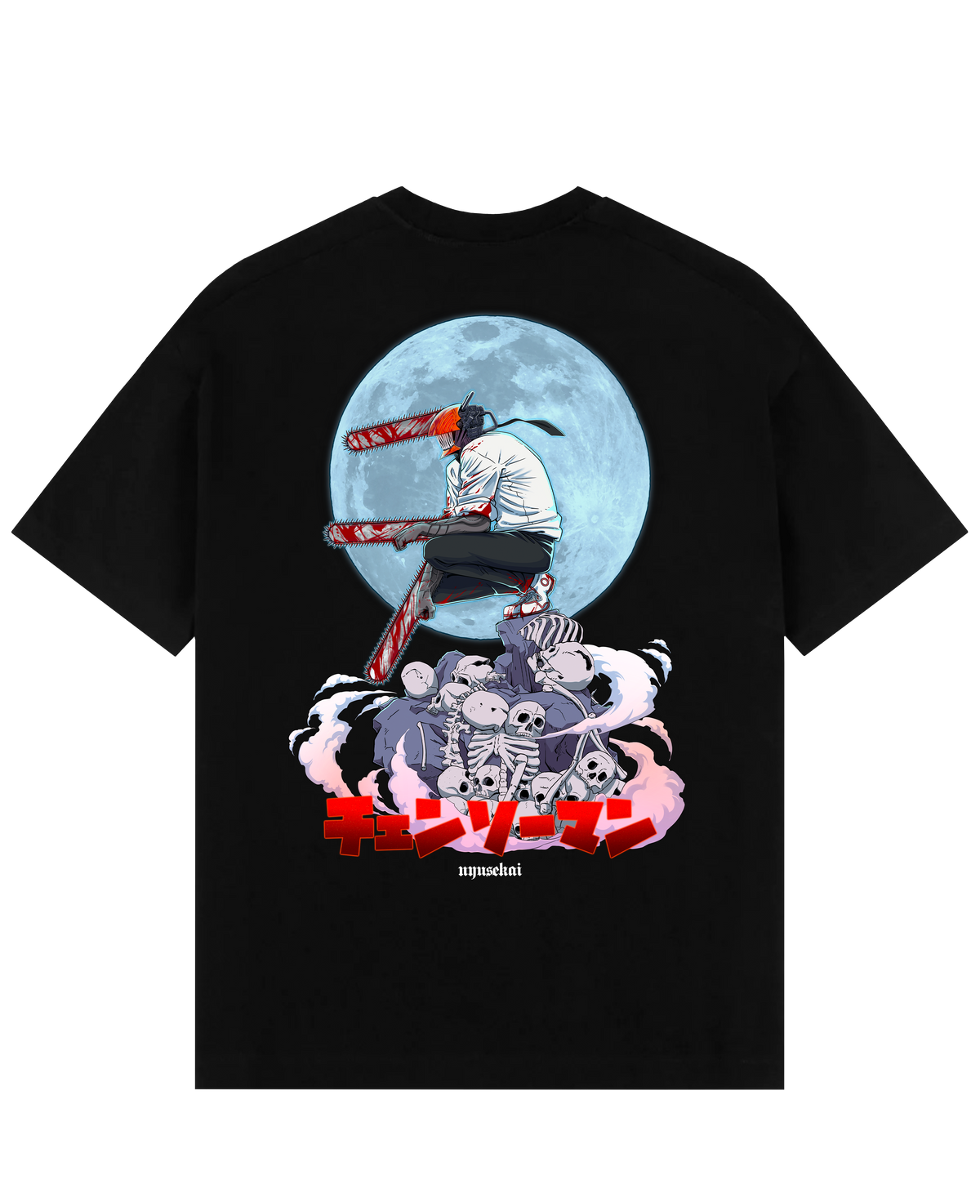 "Chainsaw Devil x King of Hell - Chainsaw Man" Oversize T-Shirt