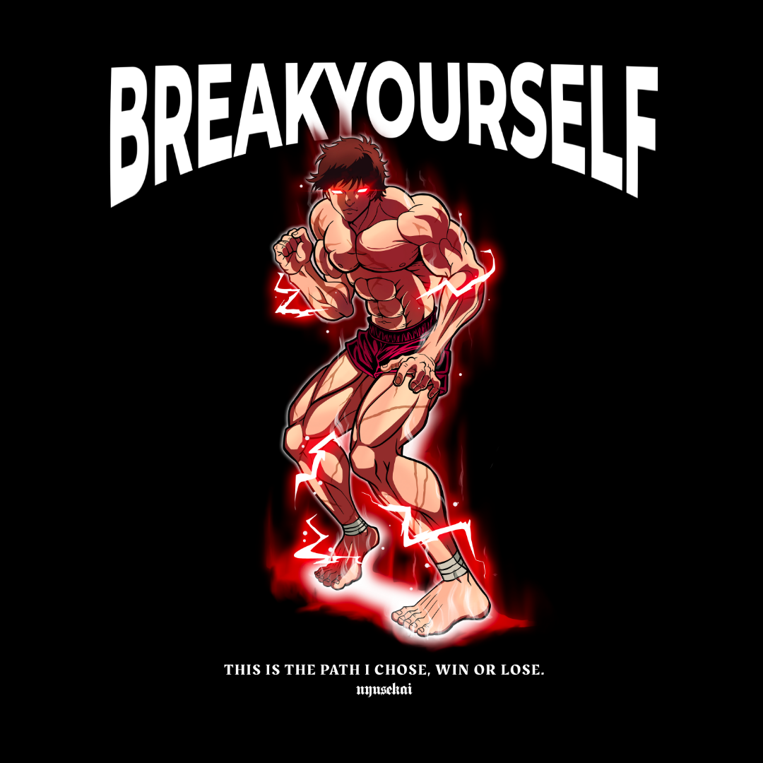 "Baki X Breakyourself - BAKI" Oversized T-Shirt