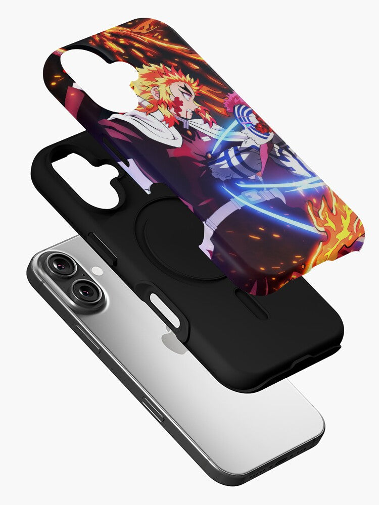 Nysekai "Mugen Train Arc" Demon Slayer iPhone 11Pro-16Pro Tough Case