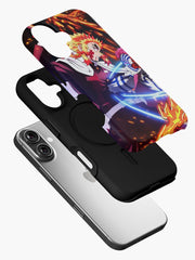 Nysekai "Mugen Train Arc" Demon Slayer iPhone 11Pro-16Pro Tough Case