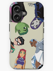 Nysekai "Teen Titans" iPhone (11 Pro max - 16 Pro max) Phone Case