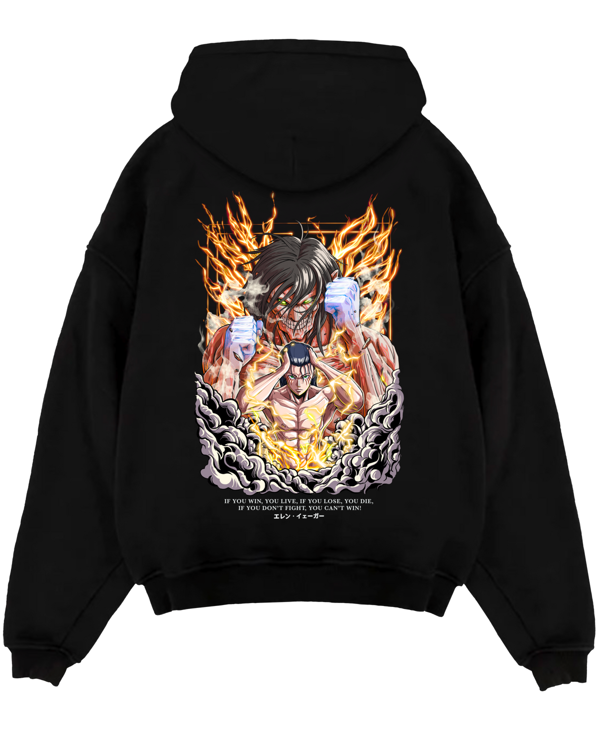 "Eren X Attack Titan - AOT" Hoodie