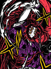 Nysekai "Kokushibo Moon Blade" Demon Slayer iPhone 11-16 Phone Case