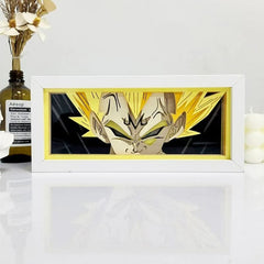 Nysekai "Super Saiyan Rage Vegeta" Dragon Ball Super Anime Light Box USB cable