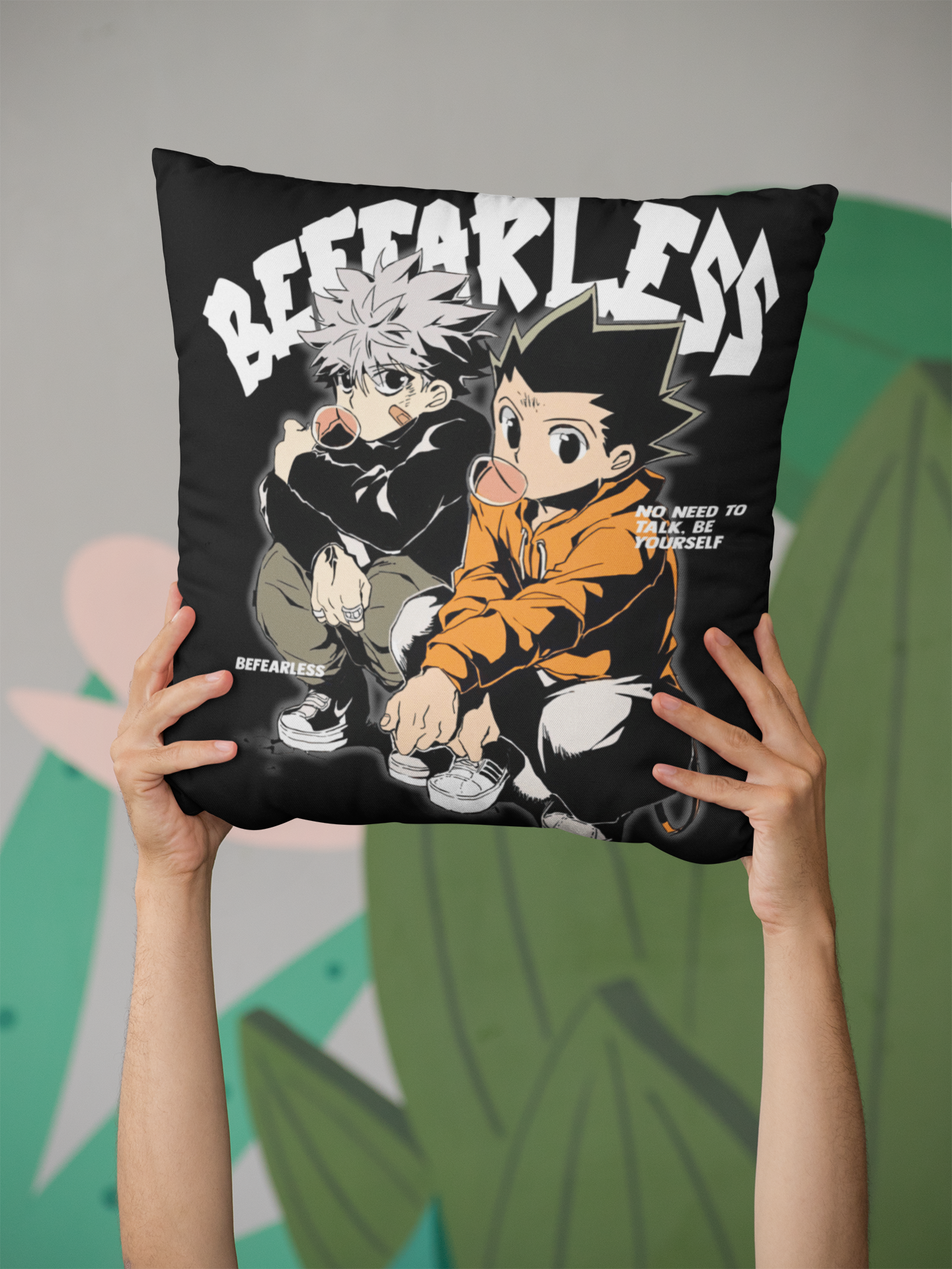 Nysekai "Gon & Killua X Fearless" Pillow