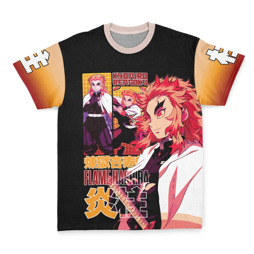 Kyojuro Rengoku V2 Demon Slayer Streetwear T-Shirt