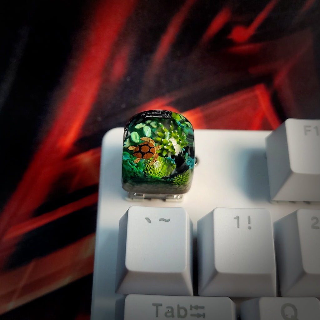 Nysekai "Coral" A Coral Reef Resin Keycap