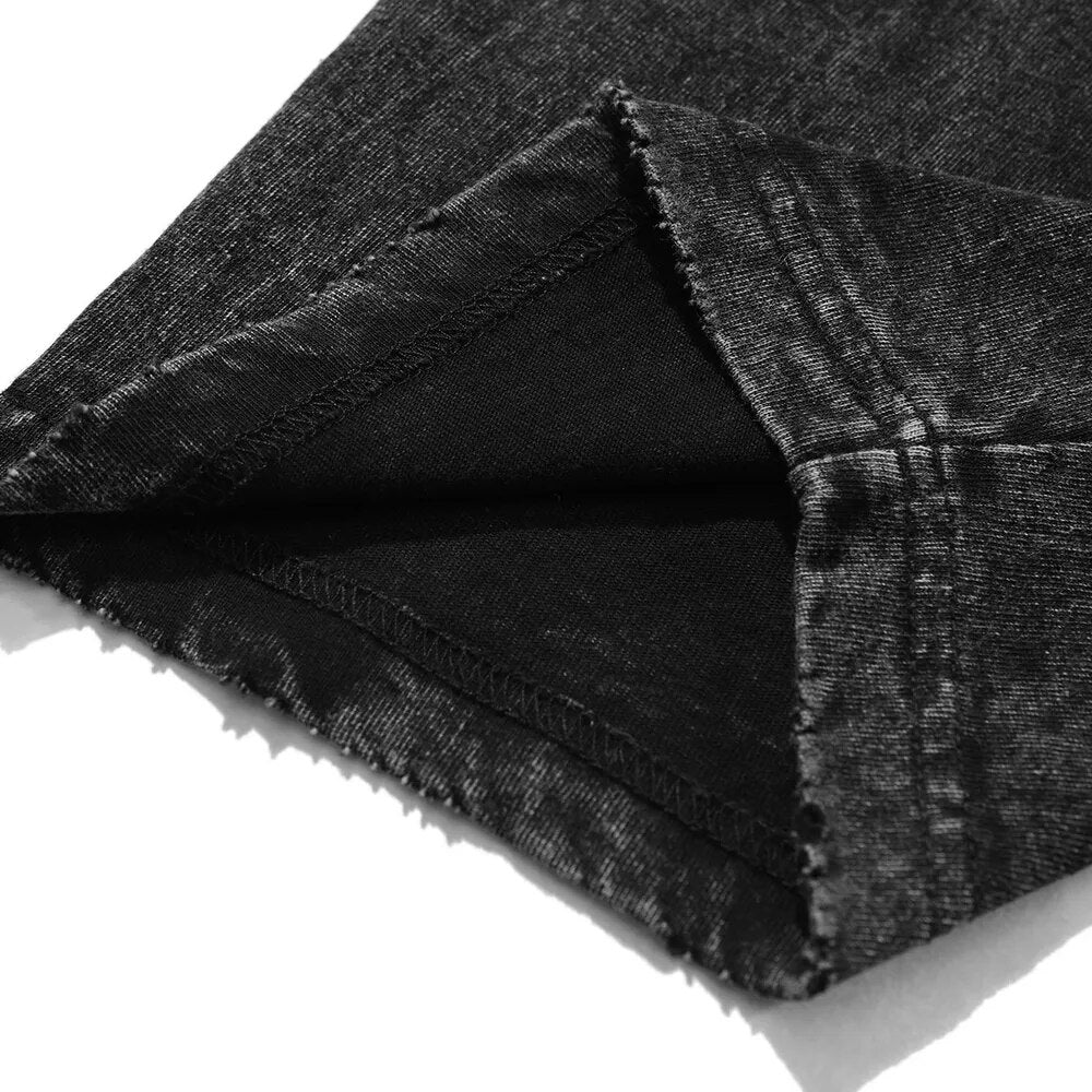 the back of a pair of black jeans