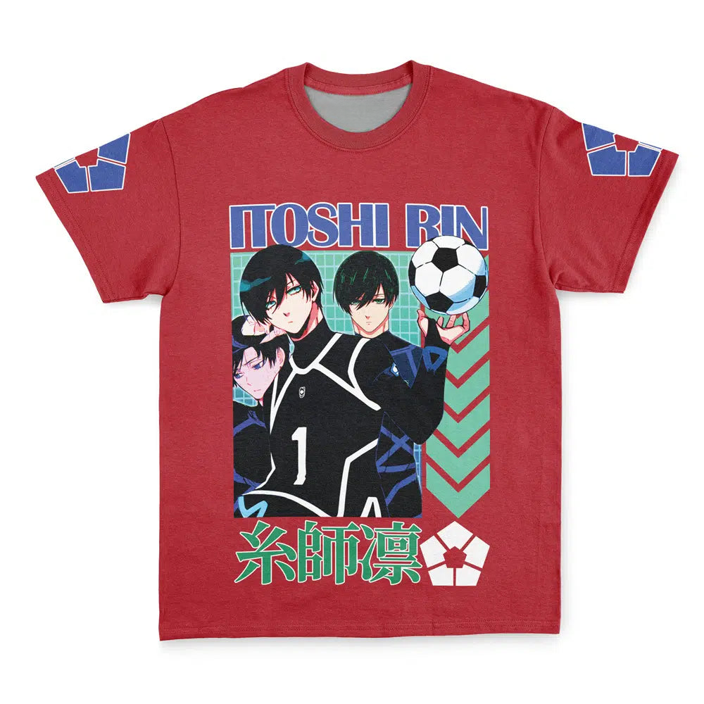 Itoshi Rin Blue Lock Streetwear T-Shirt