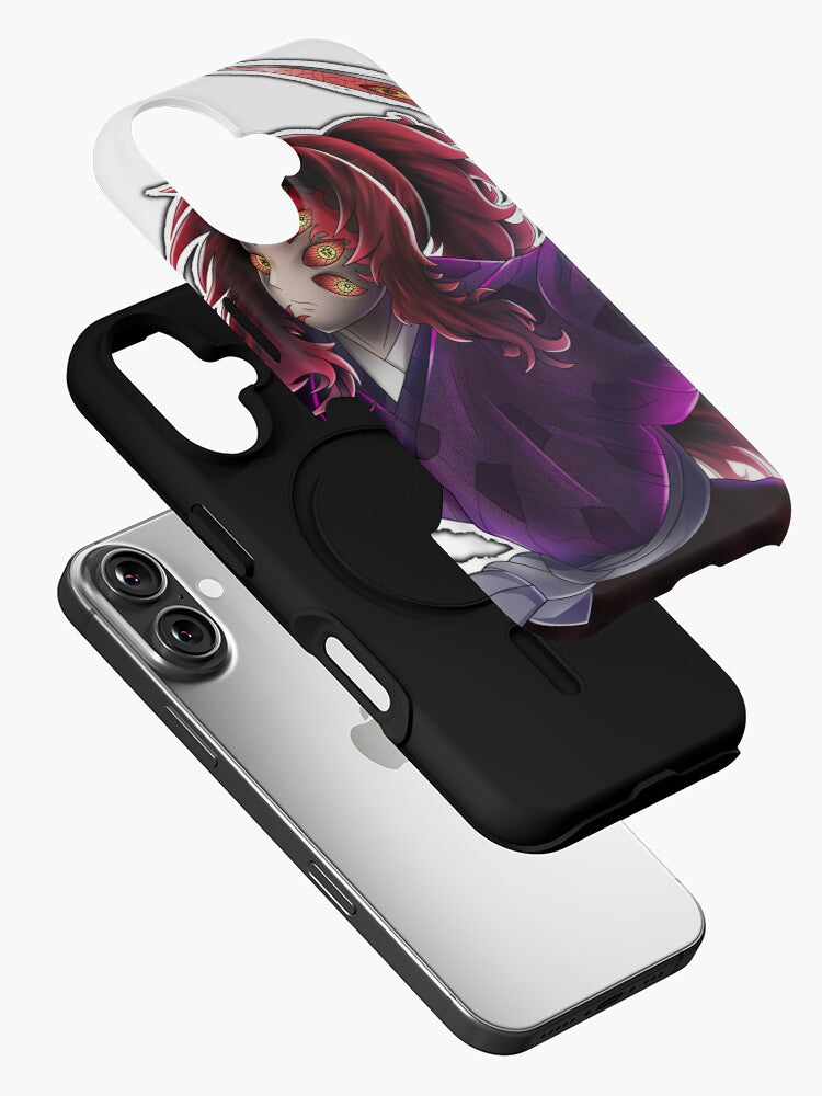 Nysekai "Kokushibo Moon Samurai" Demon Slayer iPhone 11-16 Phone Case