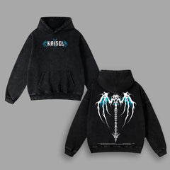 Nysekai "Kaisel" Solo Leveling Vintage Oversized Hoodie