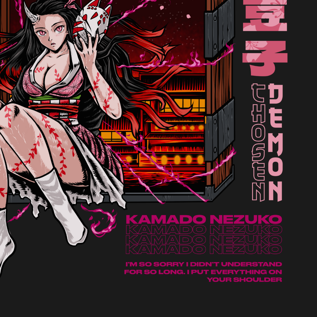 "Nezuko - Demon Slayer" Oversize T-Shirt