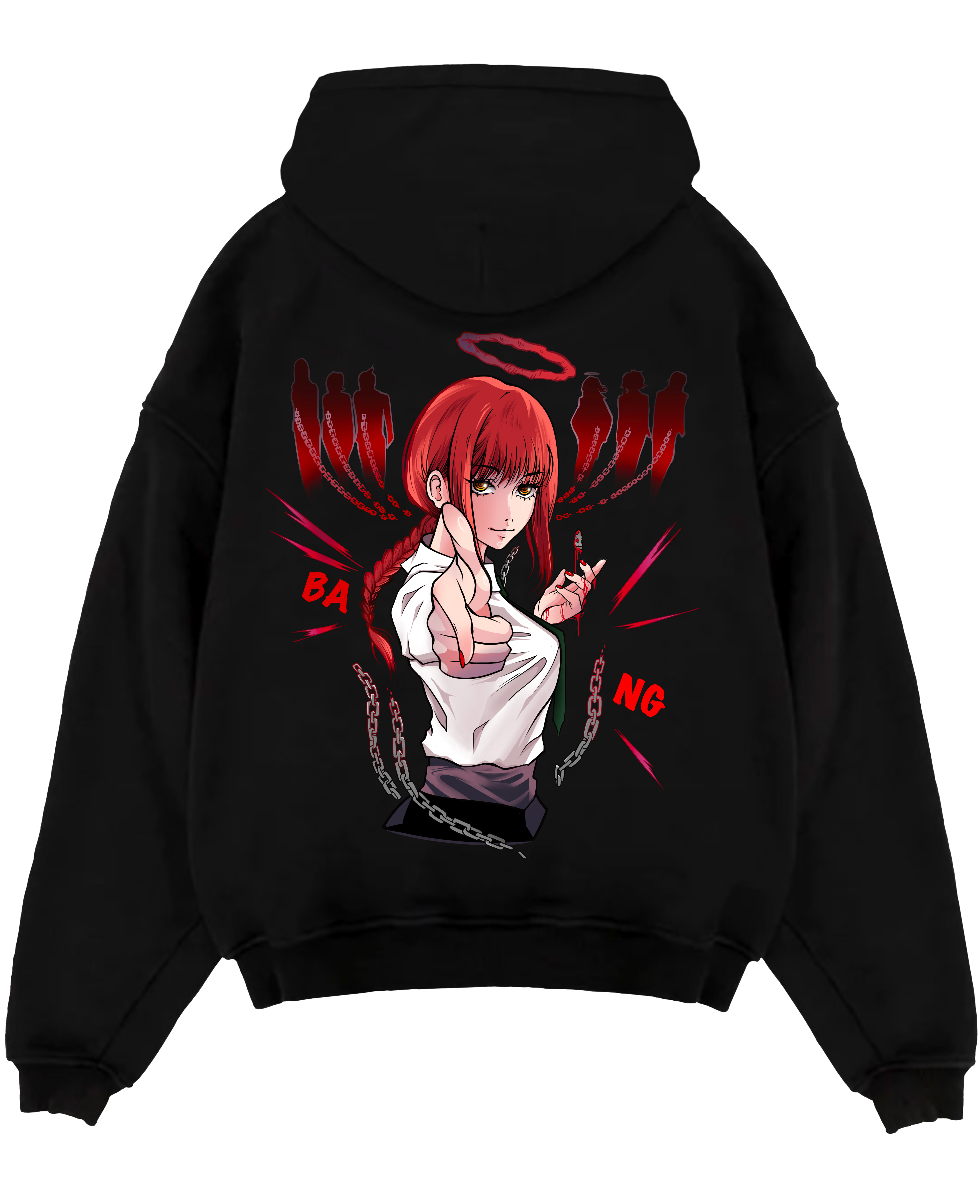 "Makima X Bang - Chainsaw Man" Hoodie