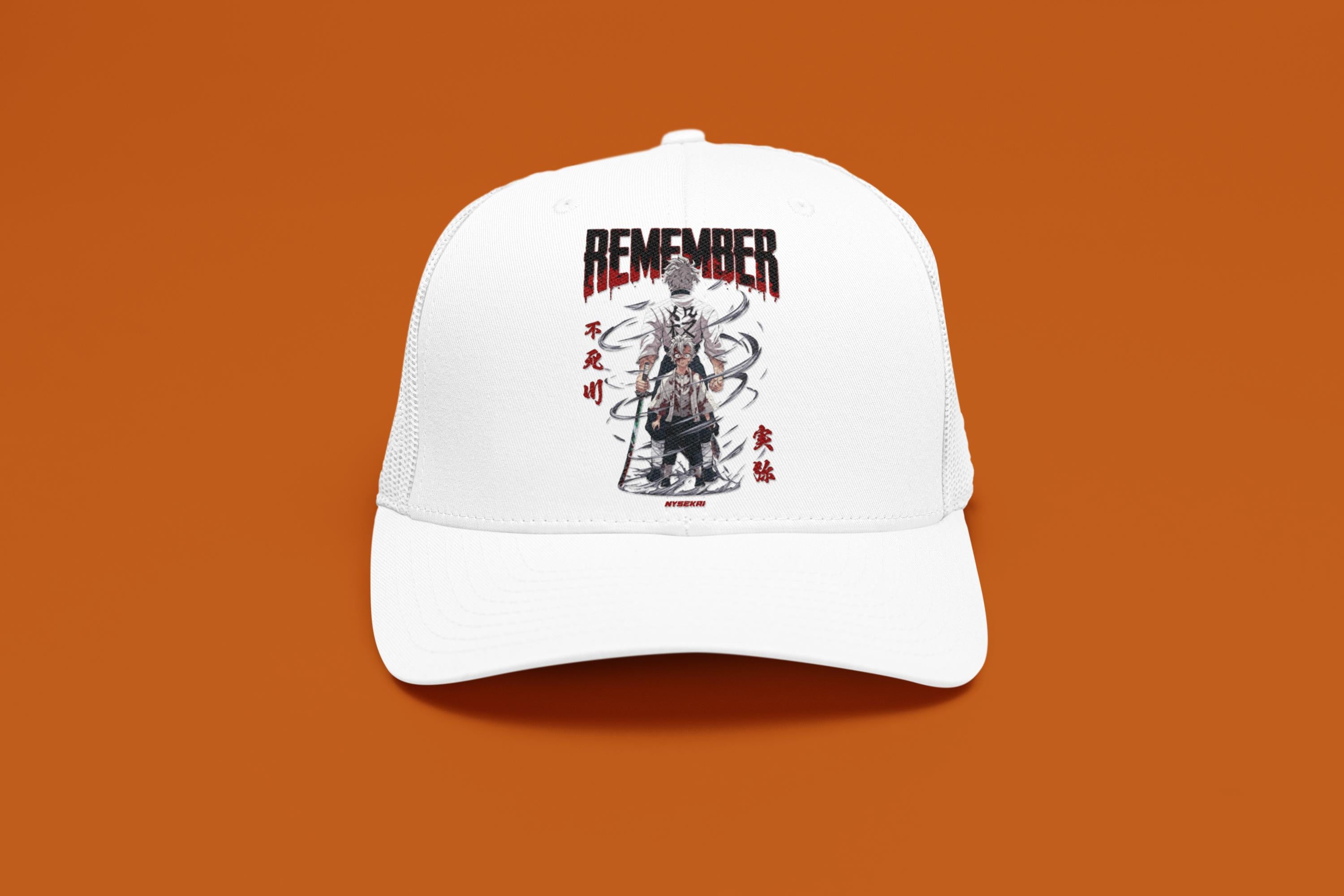 Nysekai "Sanemi X Remember - Demon Slayer" Trucker Hat