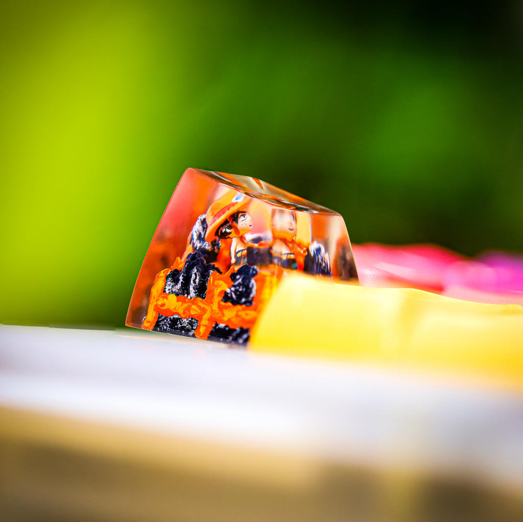 Ace One Piece Keycap - Hirosart