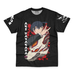 Aki Hayakawa Kon Chainsaw Man Streetwear T-Shirt