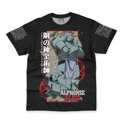 Alphonse Elric The Armored Fullmetal Alchemist Streetwear T-Shirt