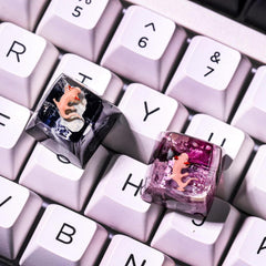 Axolotl artisan keycap - Hirosart