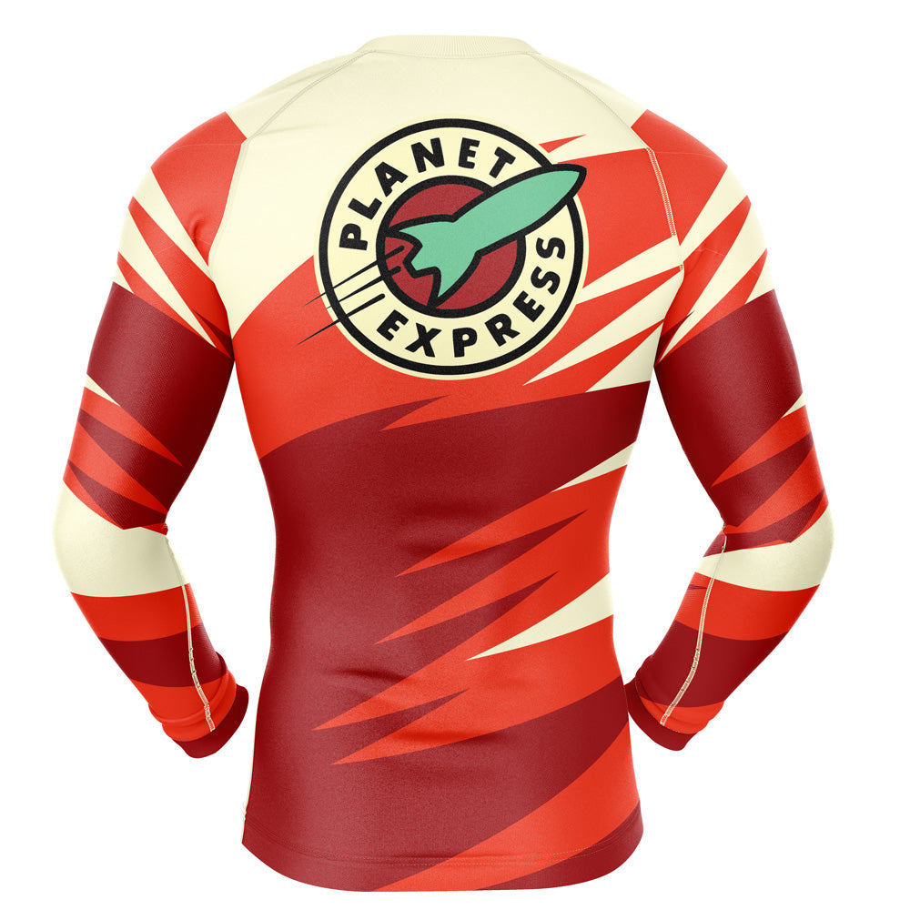 Bender Futurama Long Sleeve Rash Guard Compression