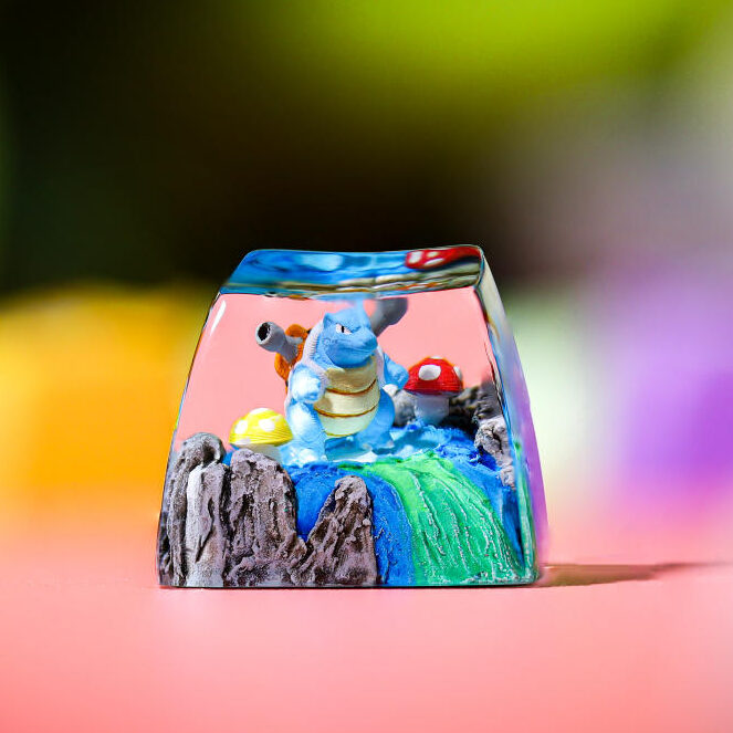 Blastoise Pokemon Keycap - Hirosart