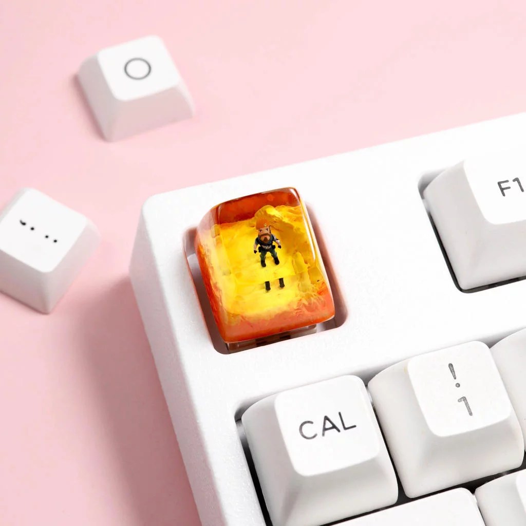 Brimstone Valorant Keycap - Hirosart