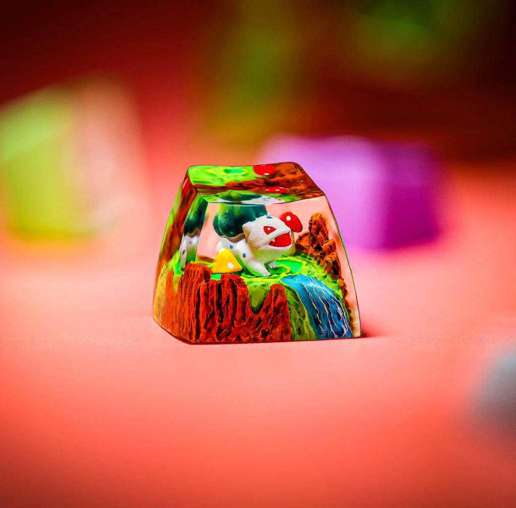 Bulbasaur Artisan Keycap - Hirosart