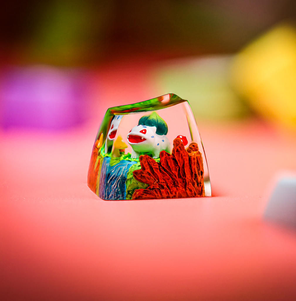 Bulbasaur Artisan Keycap - Hirosart