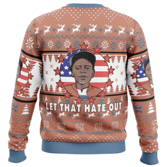 Clayton Bigsby Let That Hate Out Chappelle’s Show Ugly Christmas Sweater