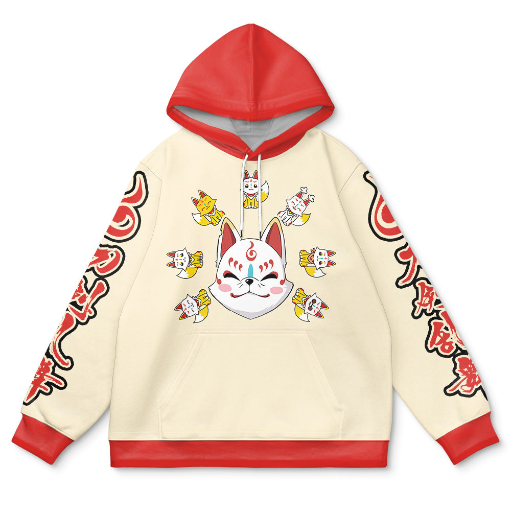 Cute Foxes Touken Ranbu Streetwear Hoodie