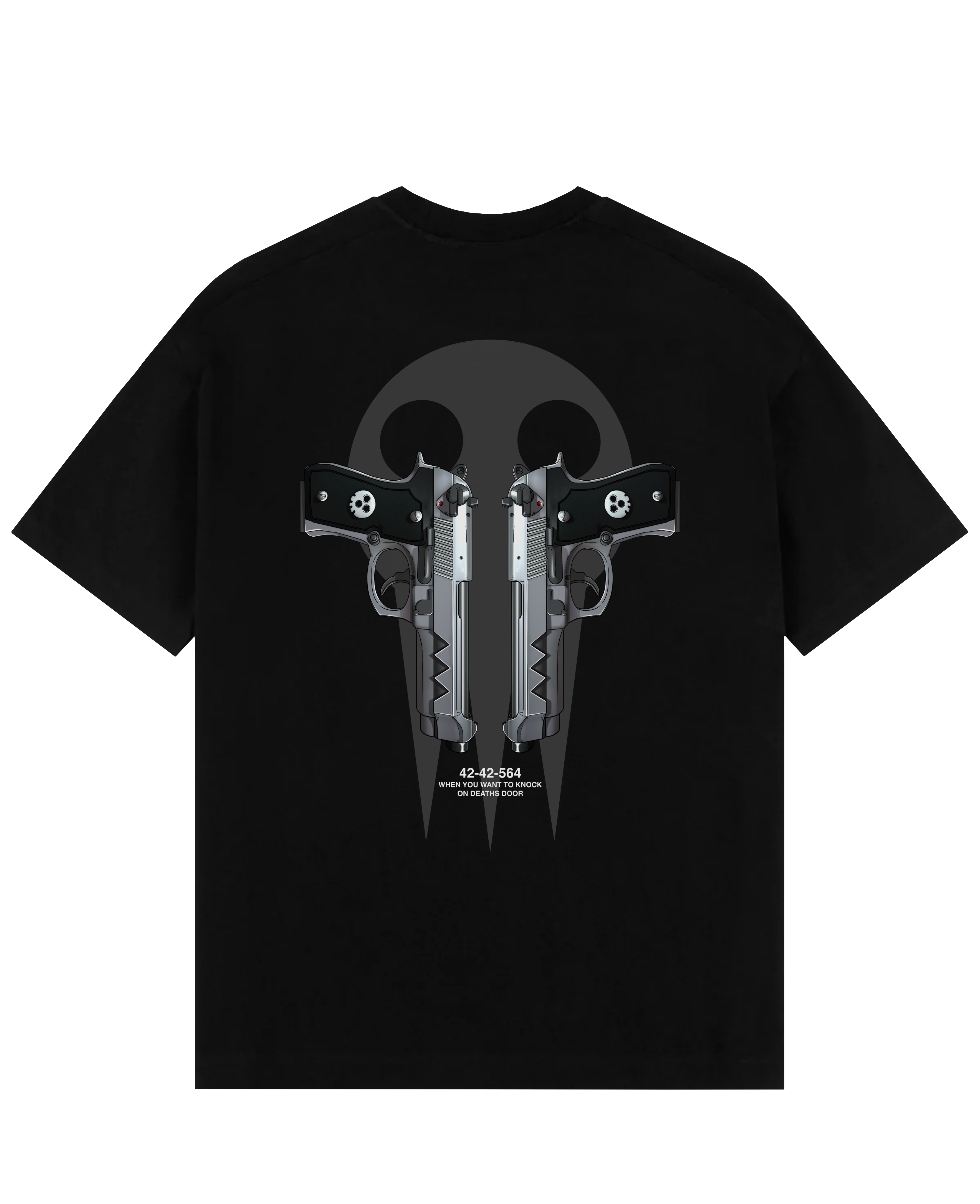 "Death the Kid X Demon Twin Guns - Soul Eater" Oversize T-Shirt