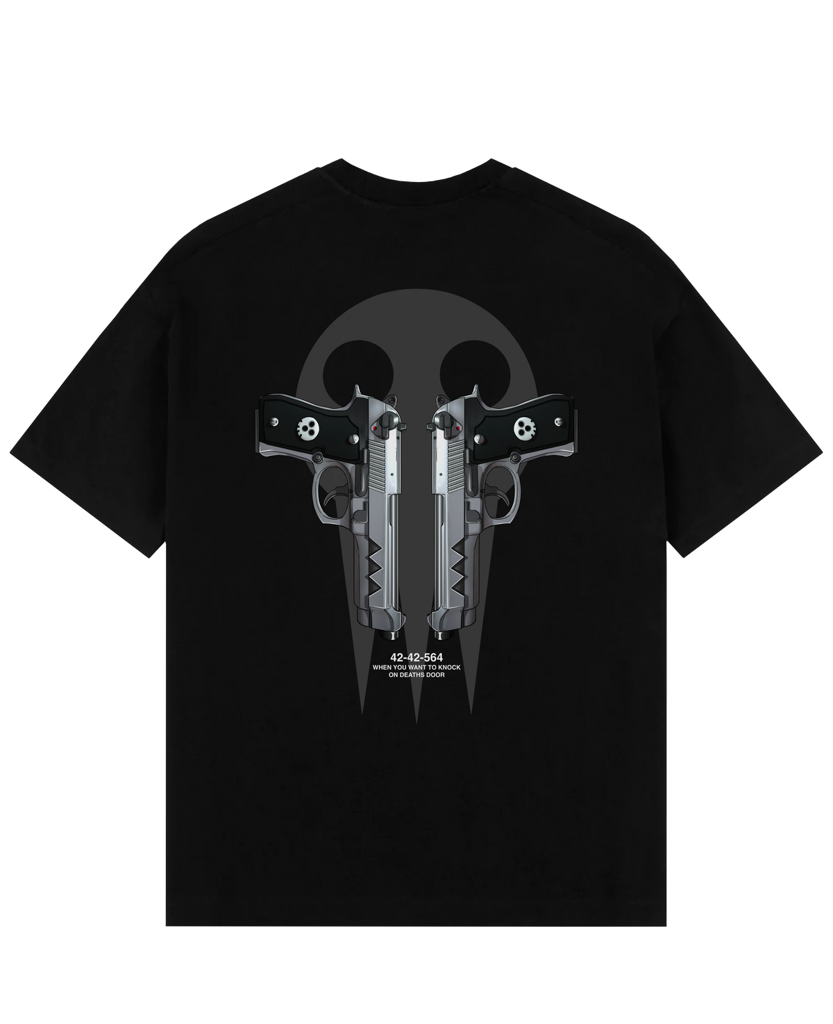 "Death the Kid X Demon Twin Guns - Soul Eater" Oversize T-Shirt