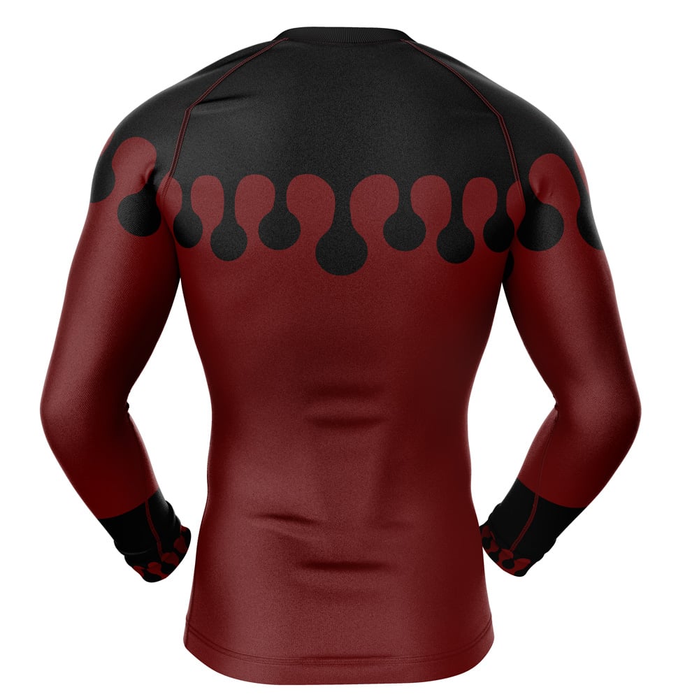 Doma Demon Slayer Long Sleeve Rash Guard Compression