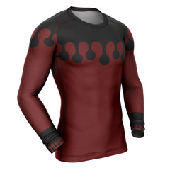 Doma Demon Slayer Long Sleeve Rash Guard Compression