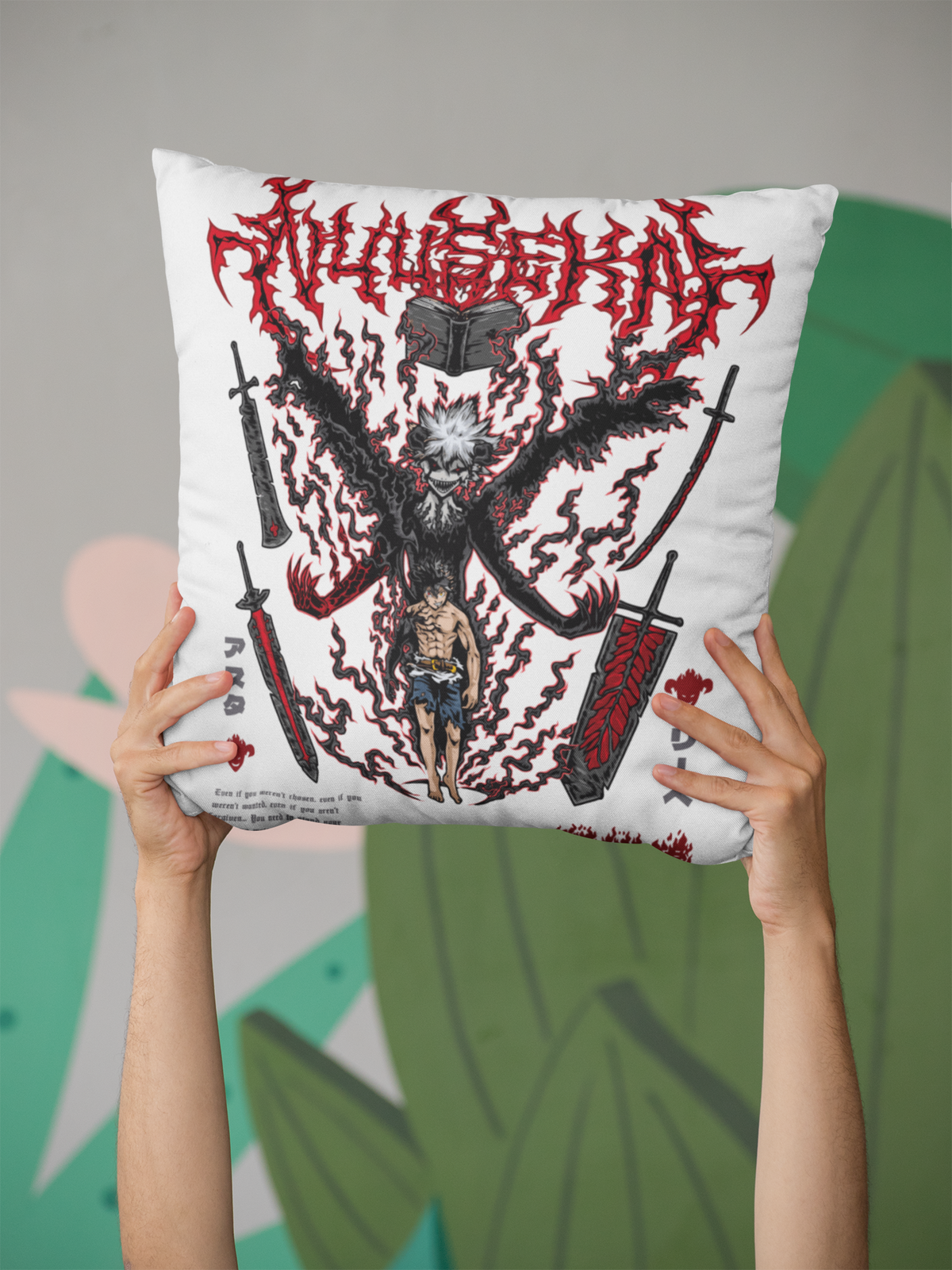 Nysekai "Asta X Liebe - Black Clover" Pillow