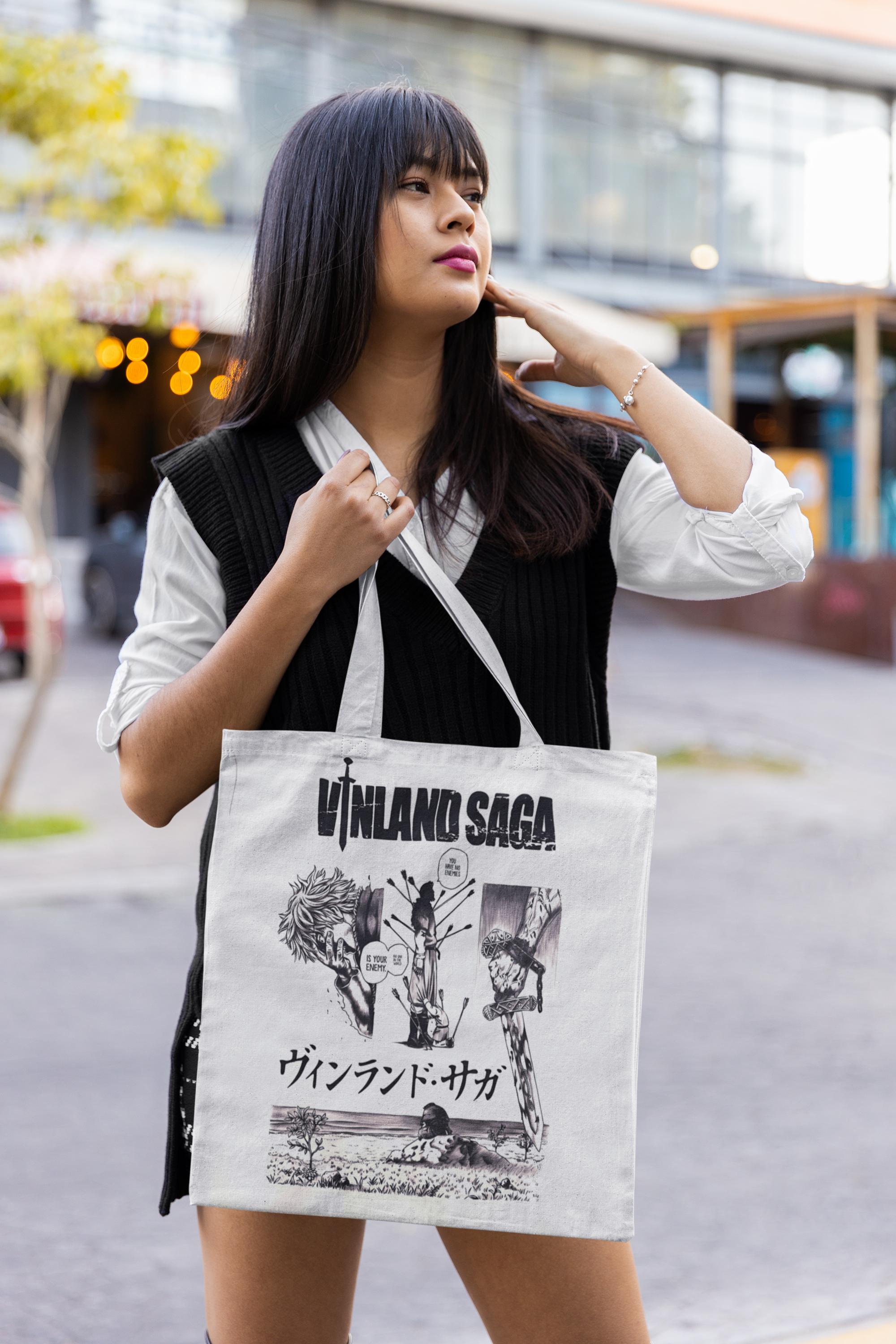 Nysekai "No One Is Your Enemy - VindLand Saga" Tote Bag