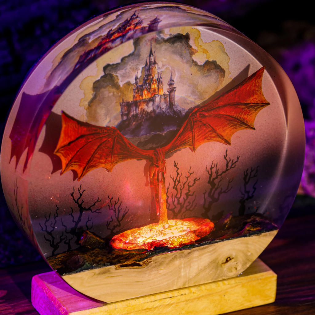 Dracarys House of the Dragon Night Lamp - Hirosart