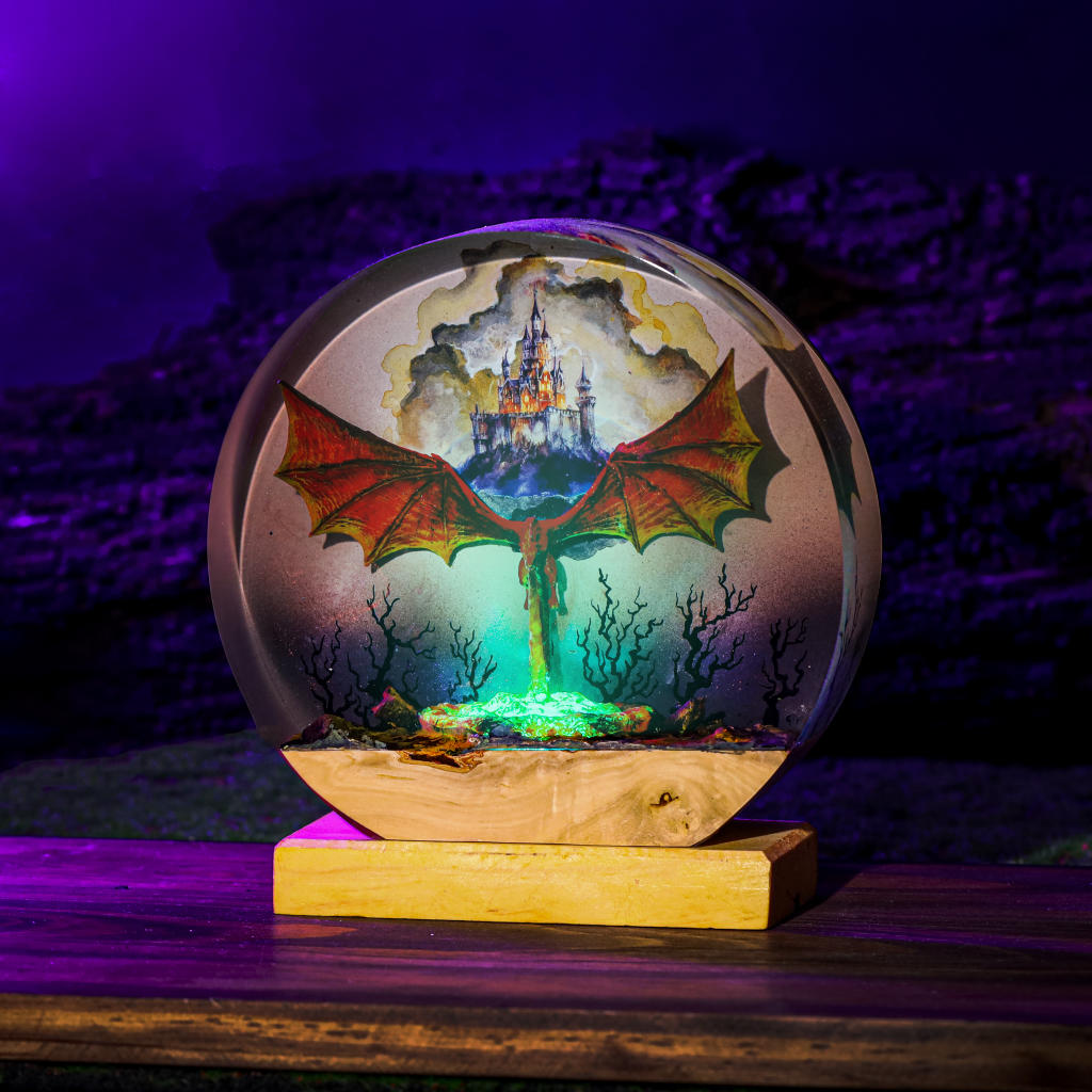 Dracarys House of the Dragon Night Lamp - Hirosart