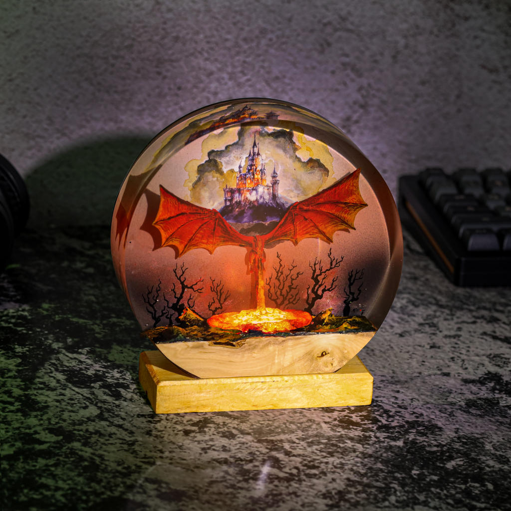 Dracarys House of the Dragon Night Lamp - Hirosart